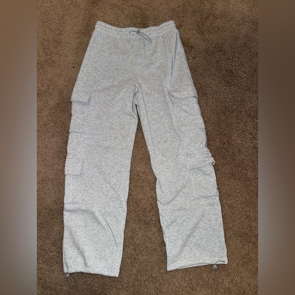Gray Track Pants